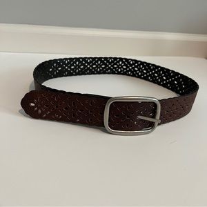 RELIC reversible belt | Black/Brown | Small (36”)